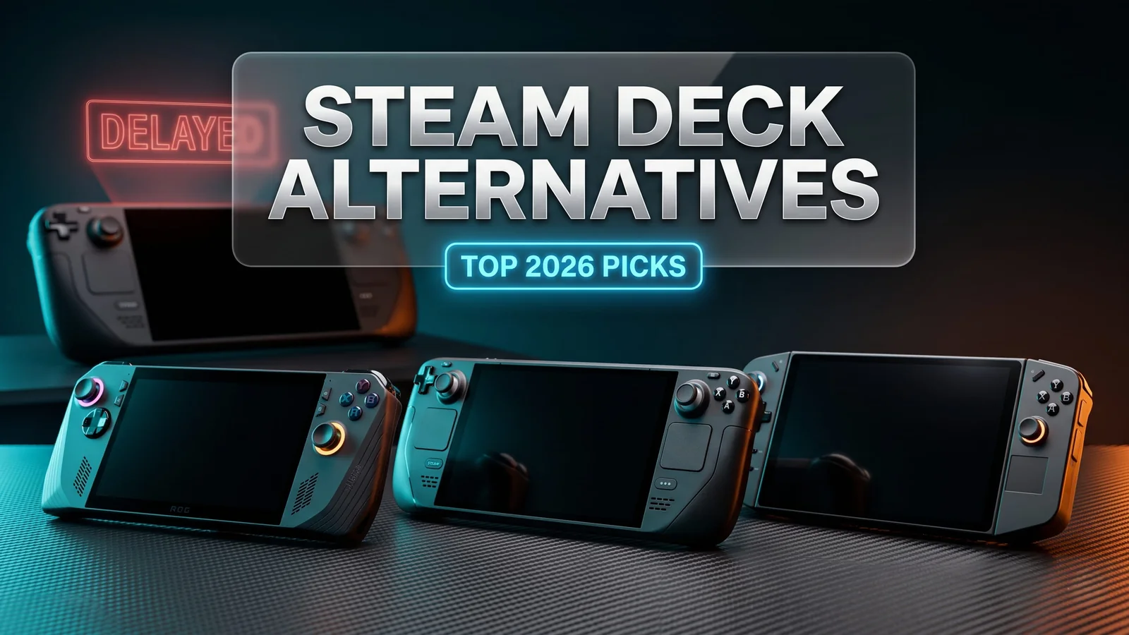 Best Steam Deck Alternatives While Steam Machine Delayed